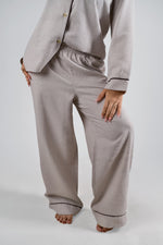 Premium Beige Winter Lounge Pajama Set