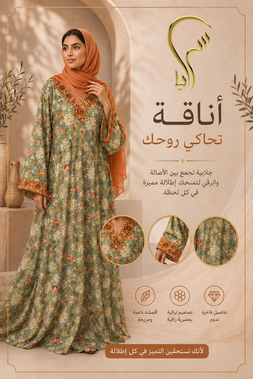 Floral Green Dress