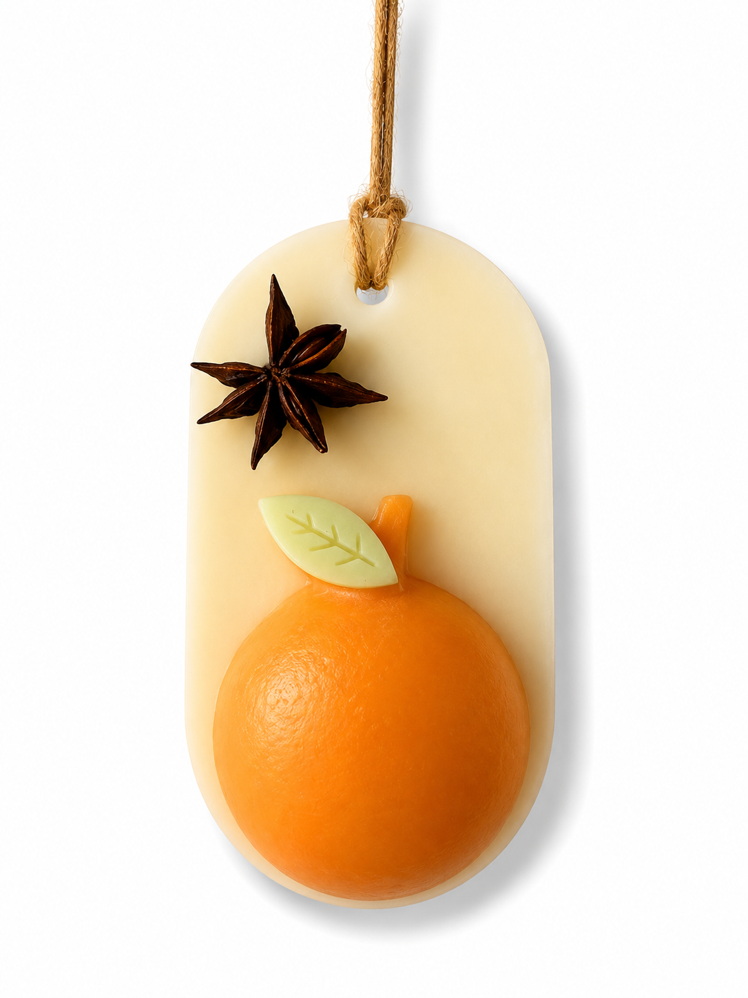 Orange and Anise Star Aromatic Wax Tag
