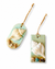 Seafoam Shell Aromatic Wax Tags Set
