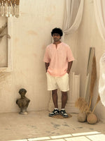 Pink Men's Linen Shirt